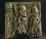 Capture - A plaque which decorated the palace of the Obas. Benin warriors are depicted in batt...JPG