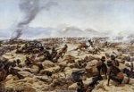 The painting depicts the moment when the broken Second Brigade had re-formed and was advancing...jpg